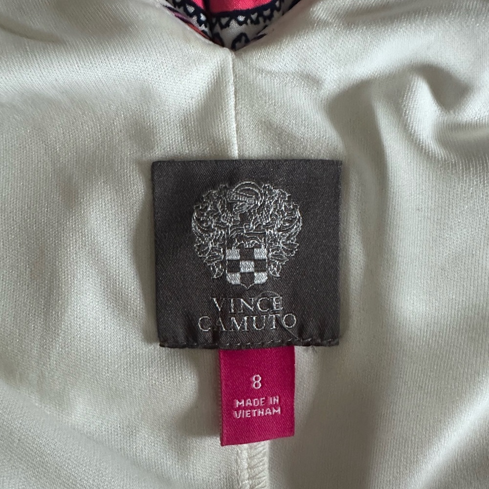 Vince Camuto - Elegant Multicolor Patterned Dress
 Size 8 - Picture 7 of 7